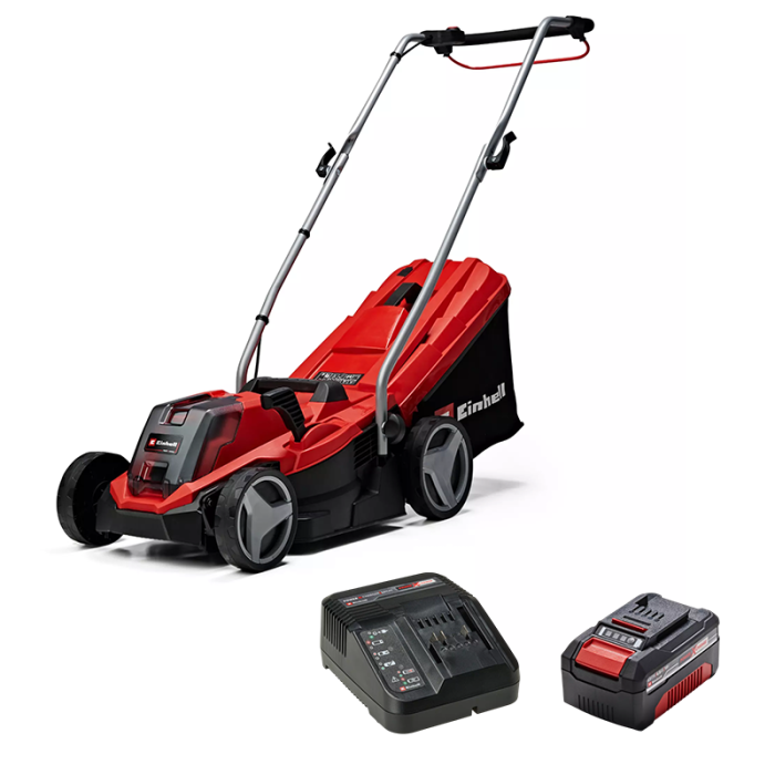 Tondeuse a gazon 18V ge cm 1833 li avec batterie 40 ah Einhell 3413260