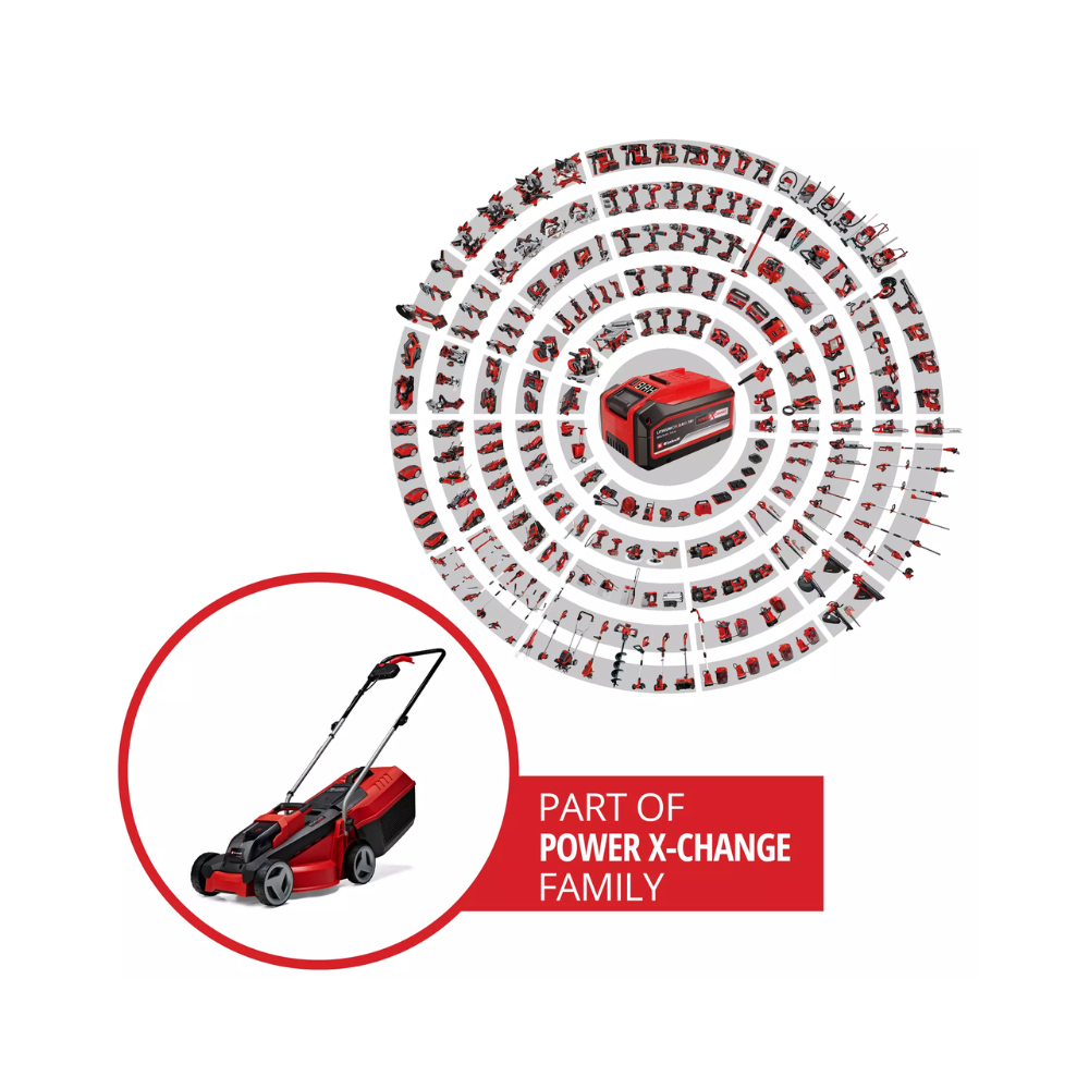 Tondeuse 18V 30CM ge cm 1830 li solo Einhell 3413157