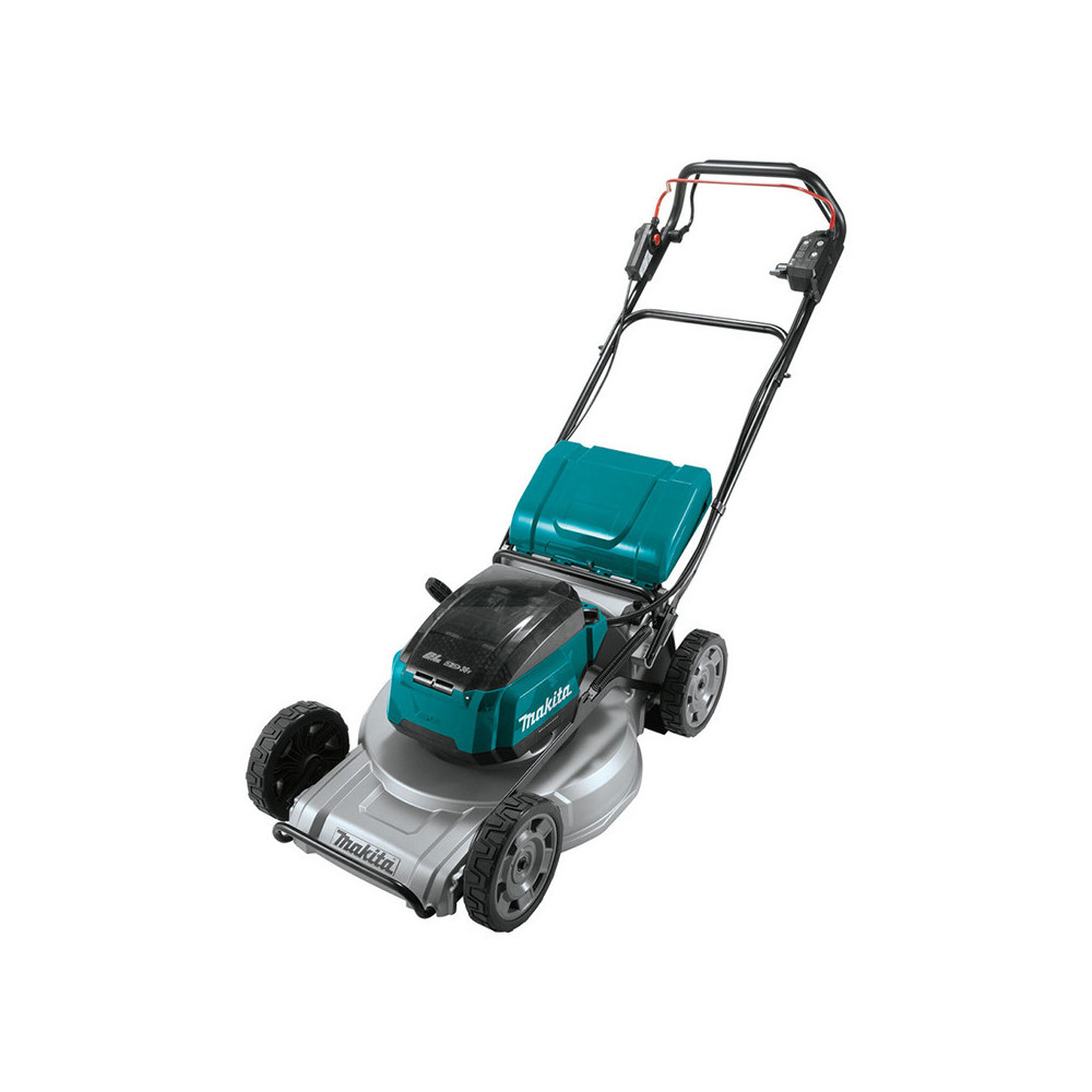 Tondeuse auto tractee 2X18V solo sans bac de ramassage Makita DLM533ZX2