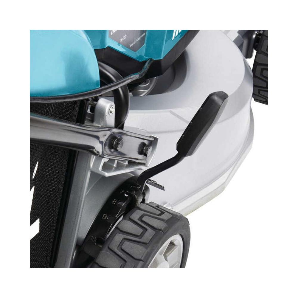 Tondeuse auto tractee 2X18V solo sans bac de ramassage Makita DLM533ZX2