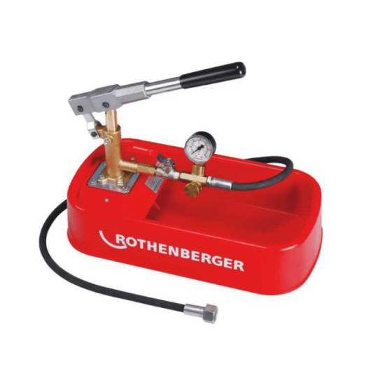 Pompe d epreuve pour conduit d eau rothenberger 61130