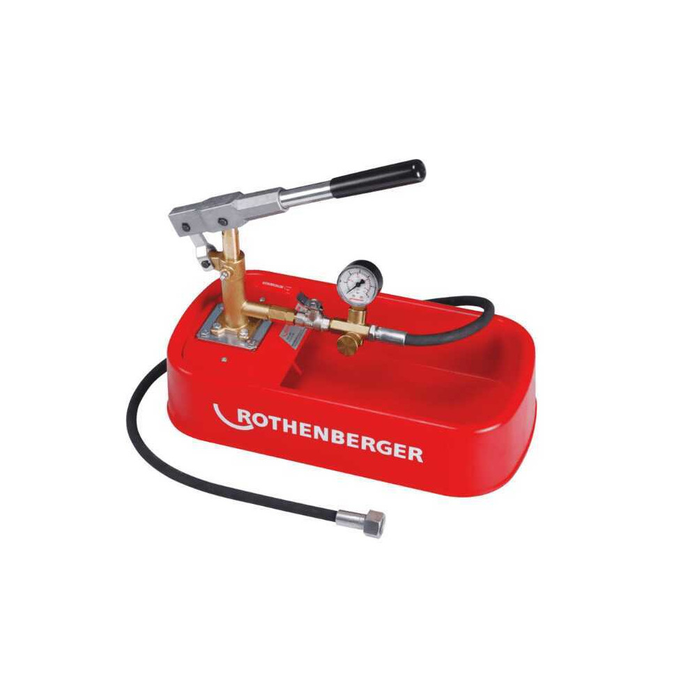 Pompe d epreuve pour conduit d eau rothenberger 61130
