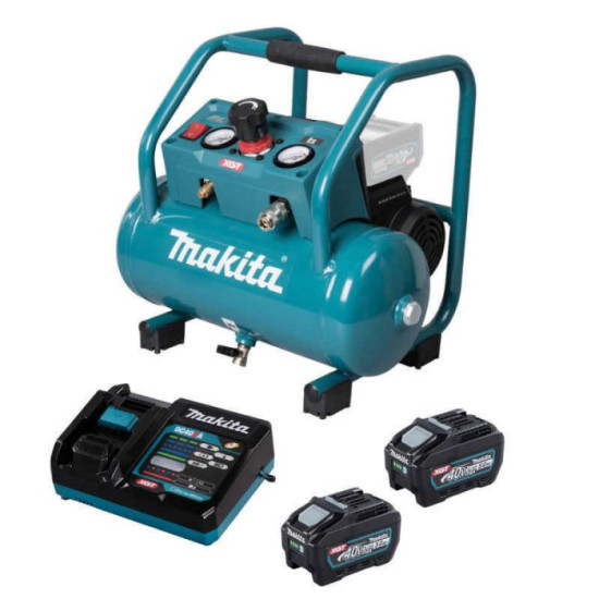 Compresseur a batteries 2X50 ah 40V 93 bar sans huile Makita AC001GT201