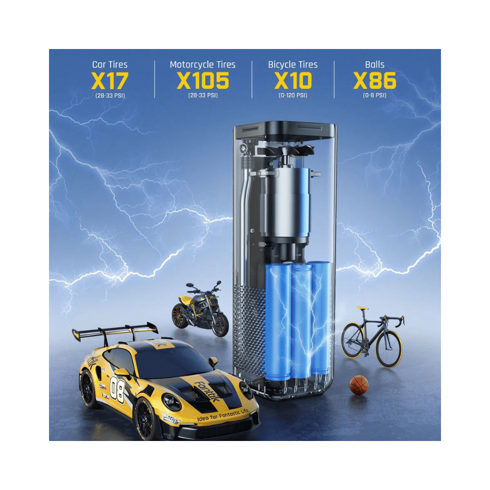 Gonfleur pneus fanttik X8APEX