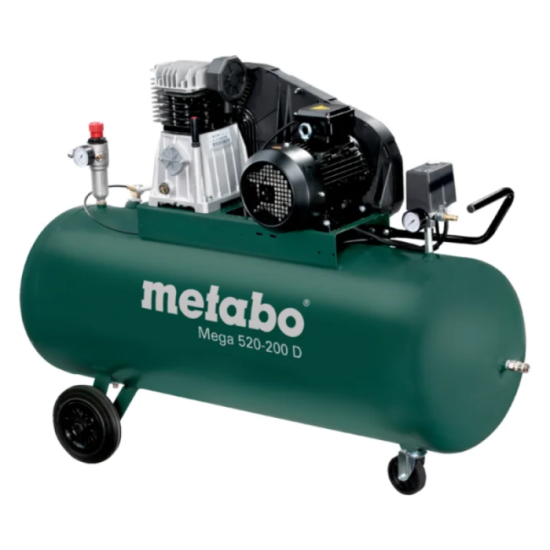 Compresseur 230V 200L mega 520 200 d Metabo 601541000