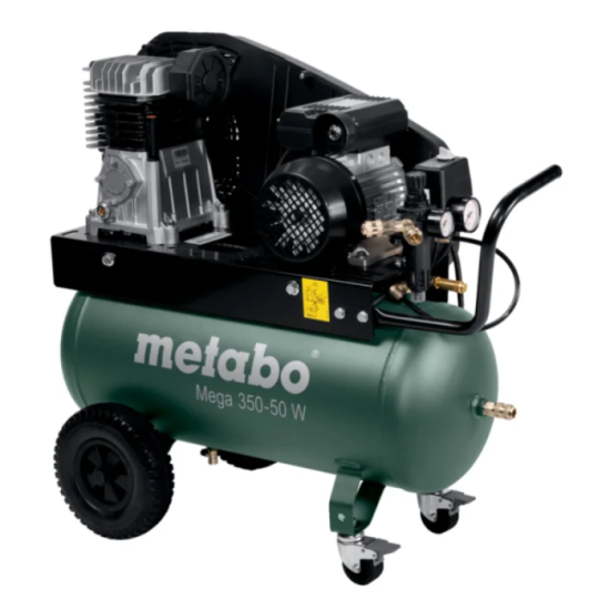 Compresseur 230V 50L mega 350 50 w Metabo 601589000