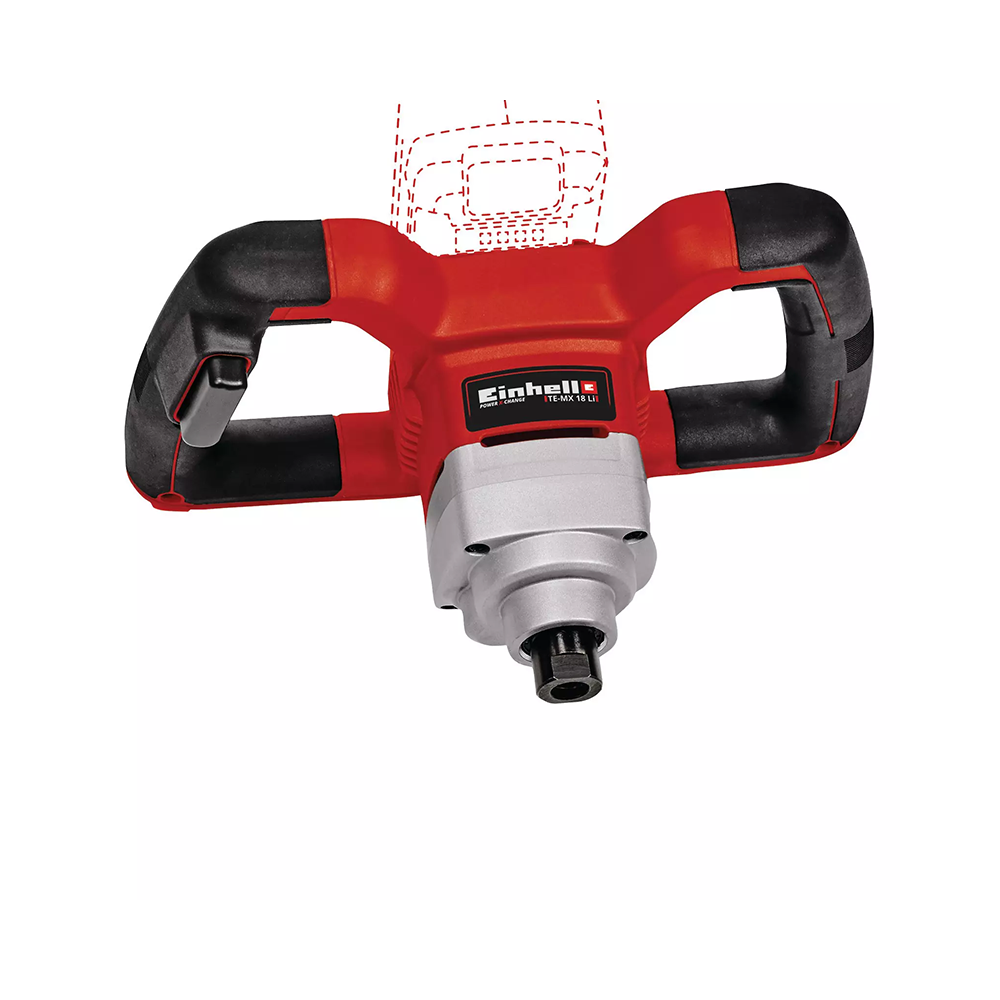 Malaxeur Einhell de peinture/mortier sans fil TE-MX 18 Li - Solo