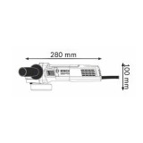 Meuleuse angulaire electrique Bosch gws 9 125 s