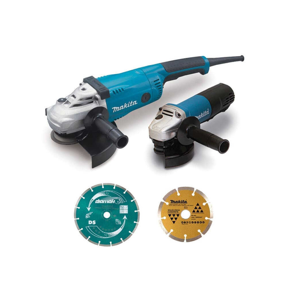 Lot de 2 meuleuses Makita DK0053GX2P