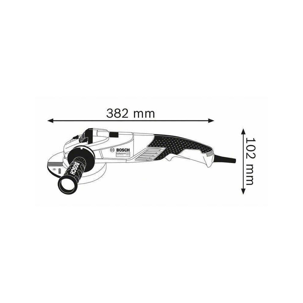 Meuleuse anglulaire gws 18 125 spl 125 mm Bosch 06017A3300