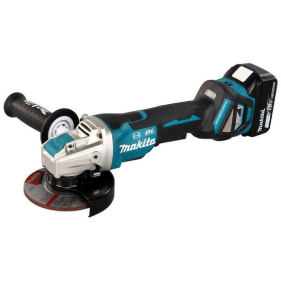 Meuleuse 18V lxt li ion 125 mm 2X5AH en makpac Makita DGA519RTJ1