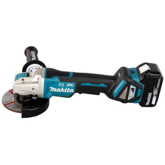 Meuleuse 18V lxt li ion 125 mm 2X5AH en makpac Makita DGA519RTJ1