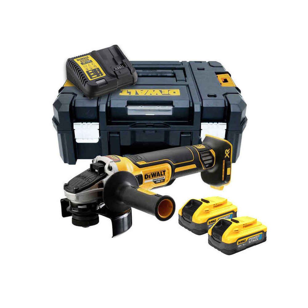 Meuleuse d angle 18V powerstack Dewalt DCG405H2T
