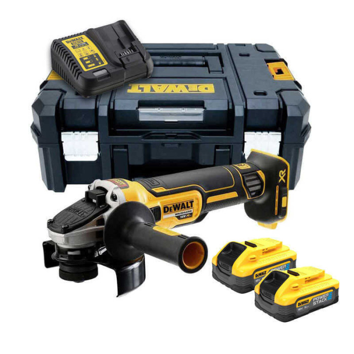 Meuleuse d angle 18V powerstack Dewalt DCG405H2T