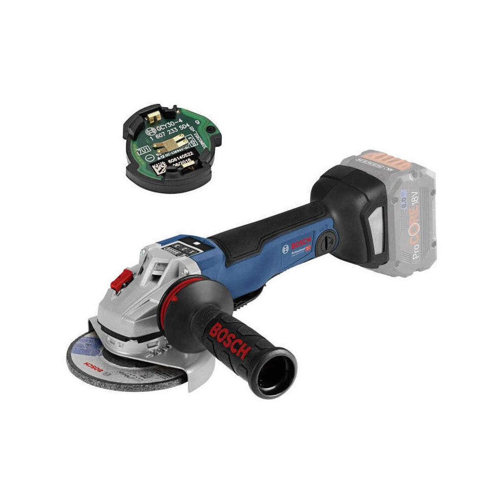 Meuleuse 18V O125 mm produit seul gws 18V 10 psc Bosch 06019G3F0B