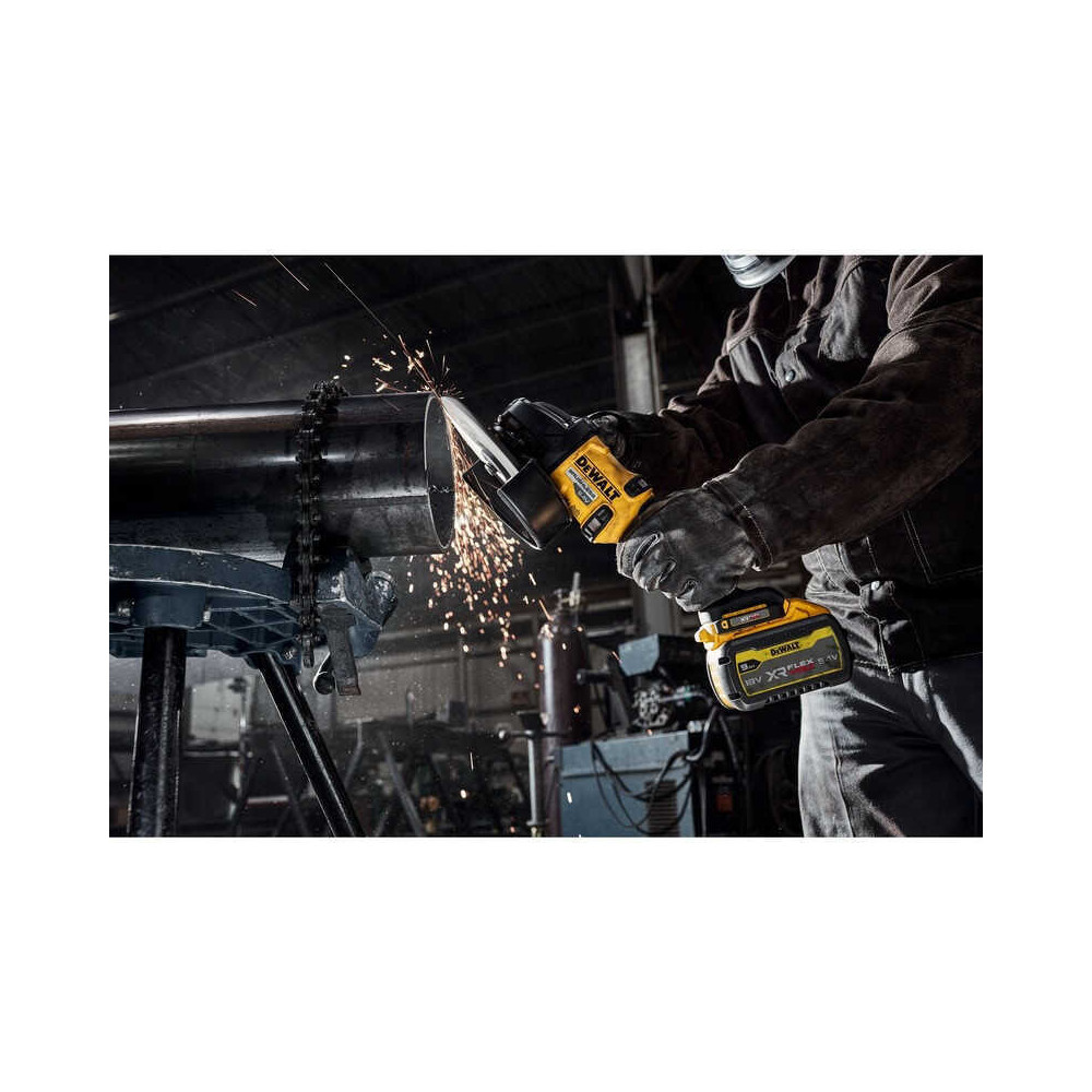 Meuleuse sans fil 180 mm 54V flexvolt Dewalt DCG440N xj