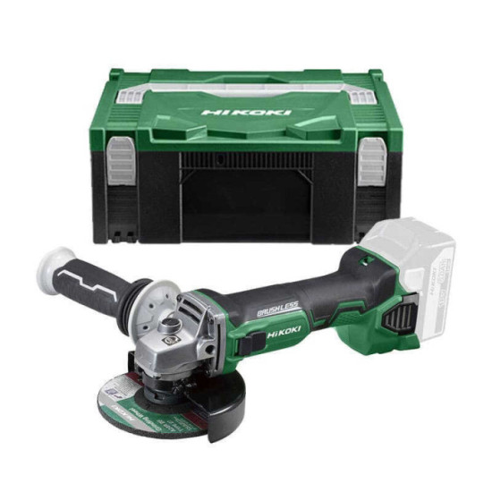 Meuleuse d angle 18V li ion O125 mm produit seul en coffret Hikoki G18DBBLW2Z
