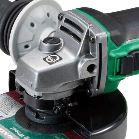 Meuleuse d angle 18V li ion O125 mm produit seul en coffret Hikoki G18DBBLW2Z