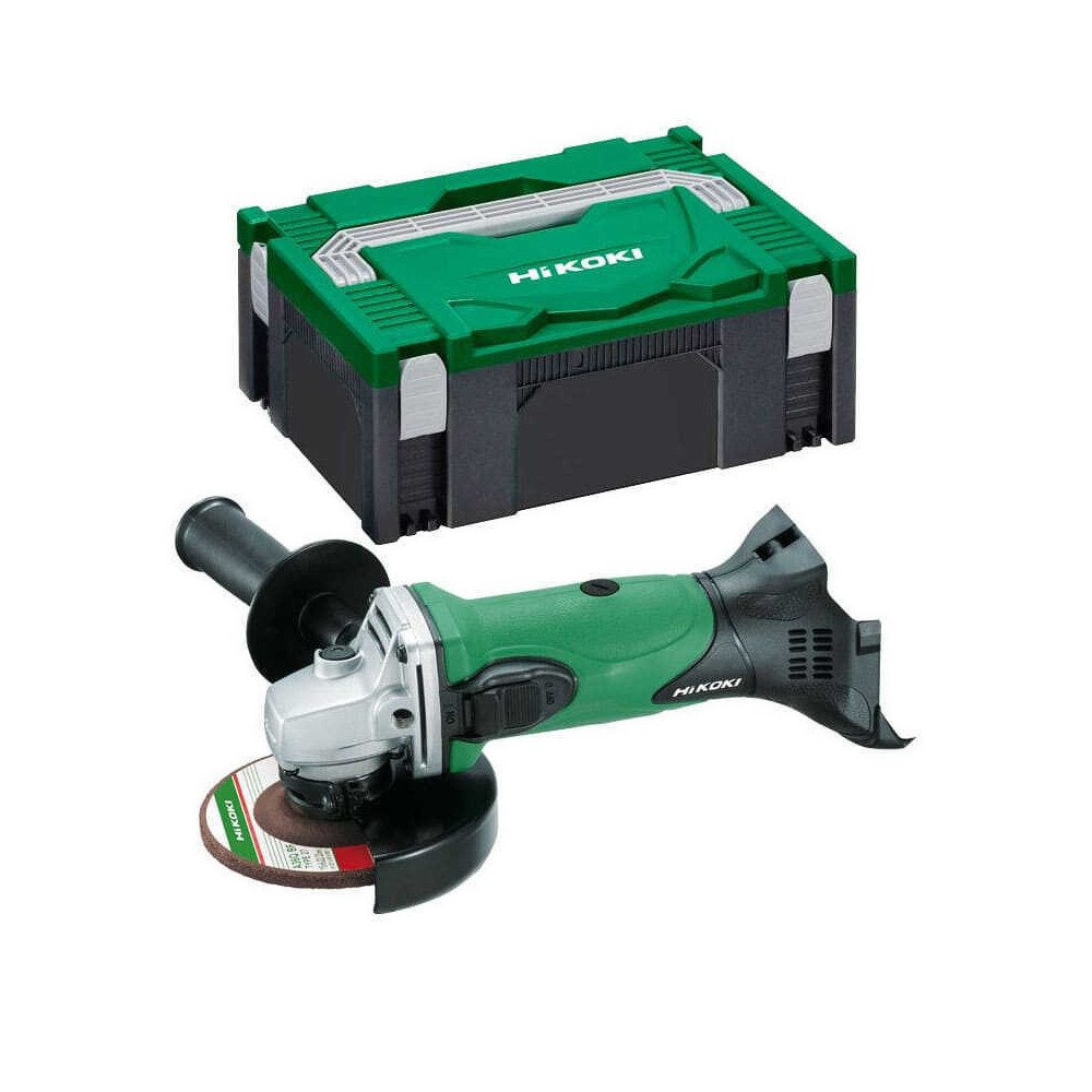 Meuleuse d angle 18V O125 mm produit seul en coffret Hikoki G18DSL2W3Z