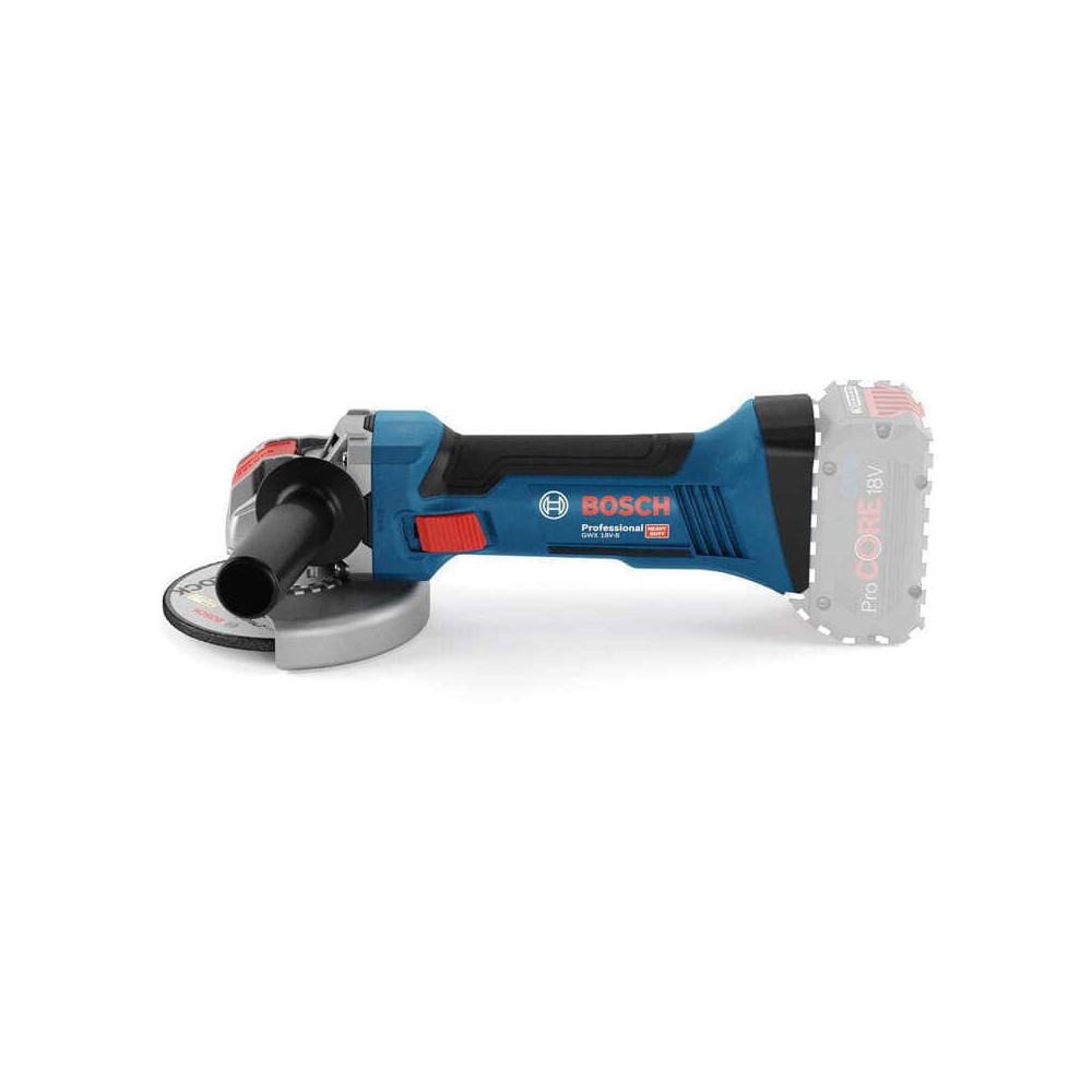 Meuleuse d angle 18V O125 mm produit seul gxs 18V 7 x lock Bosch 06019H9101