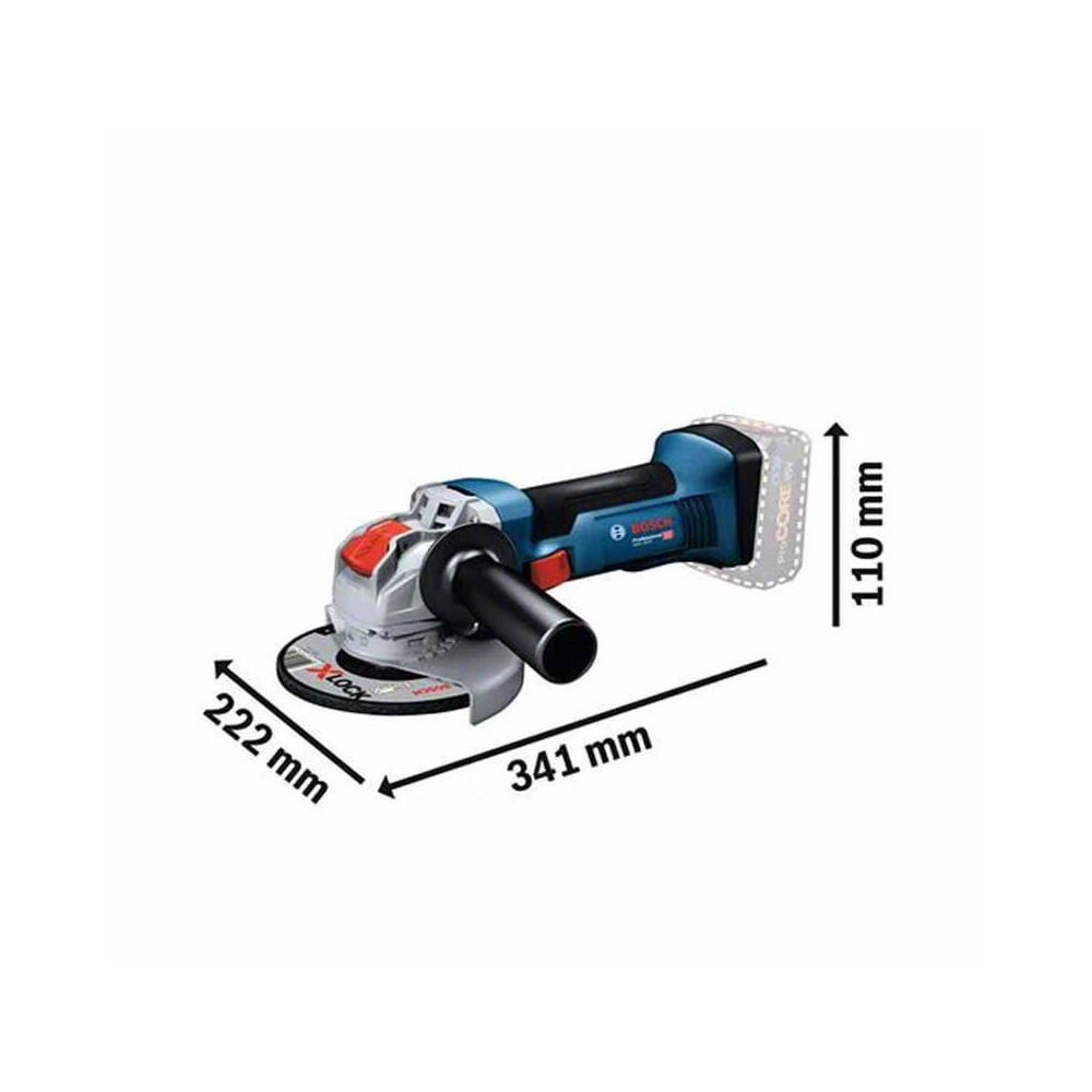 Meuleuse d angle gxs 18V 8 x lock Bosch 06019J7001
