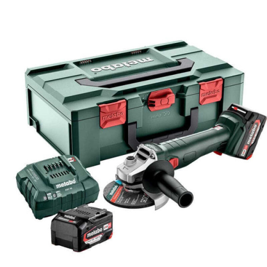 Meuleuse d angle 18V 125MM w 18 l 9 125 dans metabox Metabo 602247510