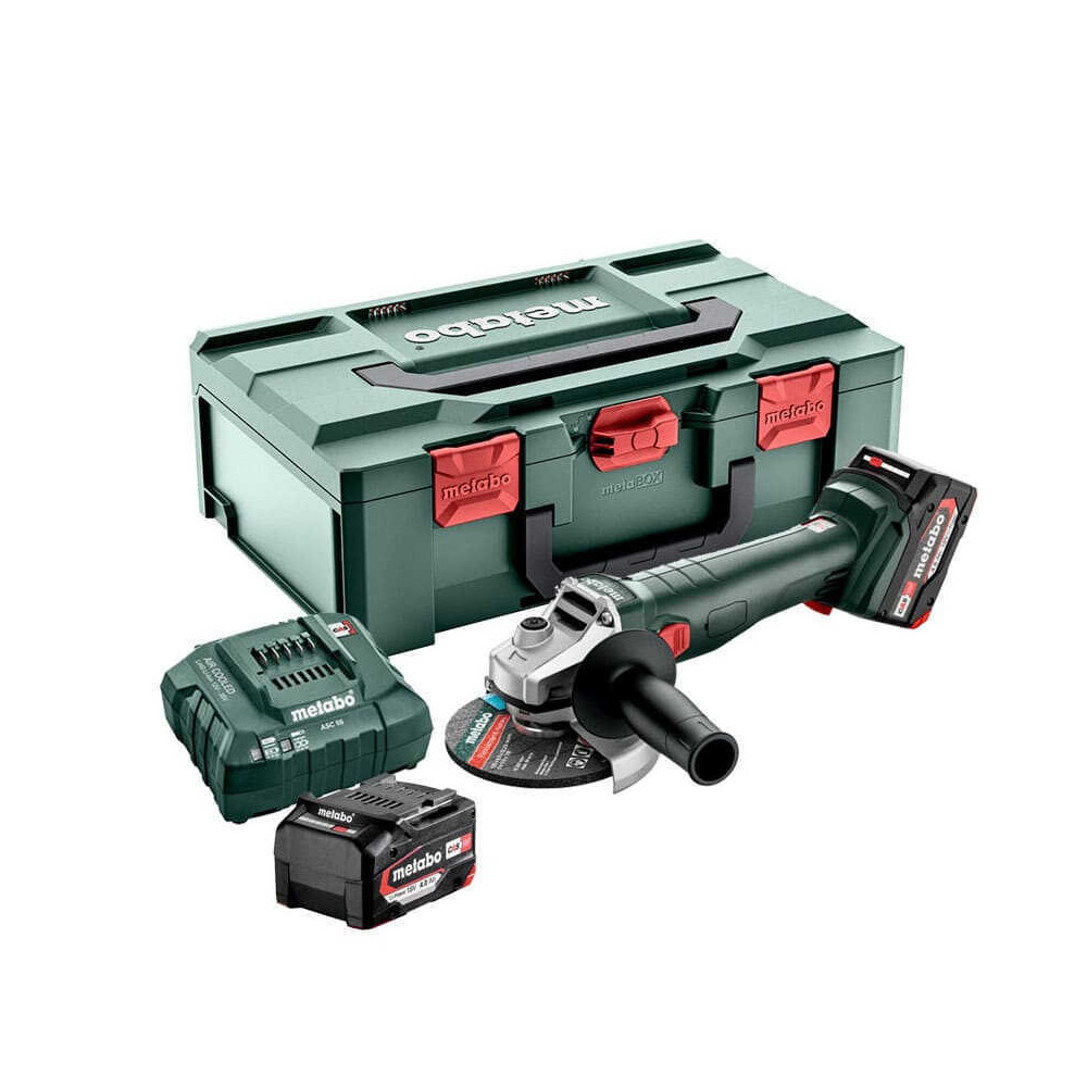 Meuleuse d angle 18V 125MM w 18 l 9 125 dans metabox Metabo 602247510