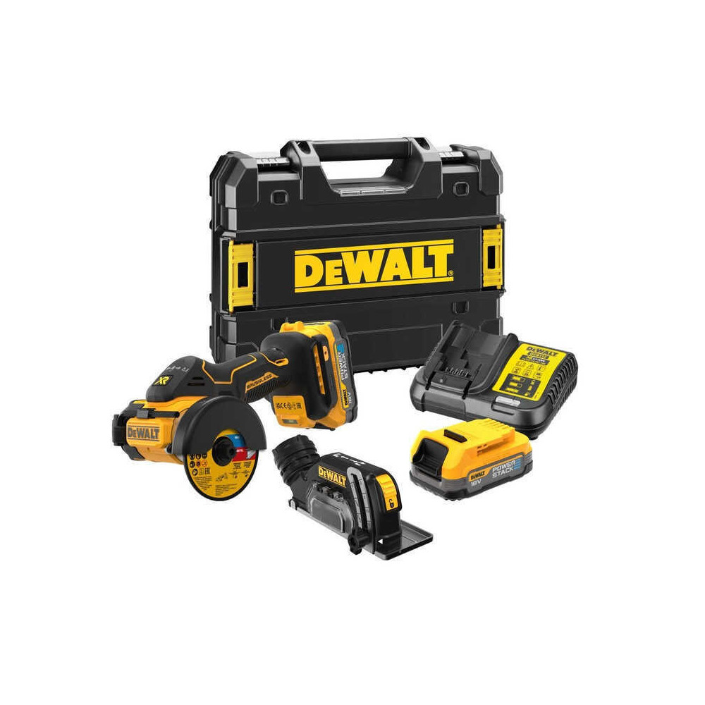 Meuleuse sans fil 76MM xr 18V tstak Dewalt DCS438E2T qw