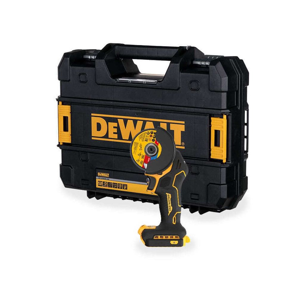 Meuleuse sans fil 18V 76MM produit seul en coffret tstak Dewalt DCS438NT xj