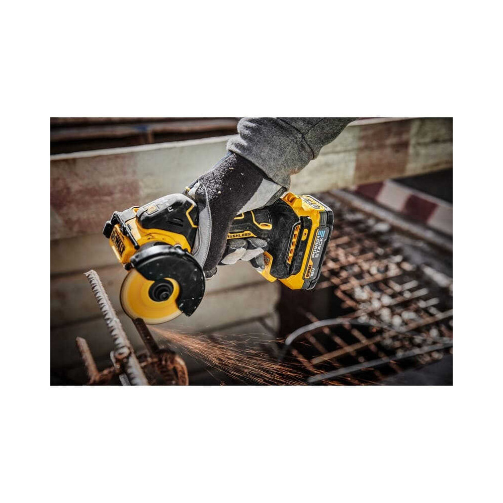 Meuleuse sans fil 18V 76MM produit seul en coffret tstak Dewalt DCS438NT xj