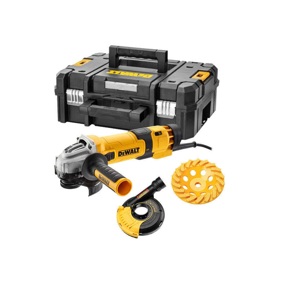 Meuleuse d angle 1500 w Dewalt DWE4257KT qs