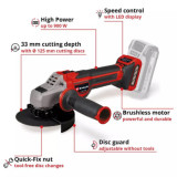 Meuleuse d angle O125MM 18V solo tp ag 18125 ce q li Einhell 4431155