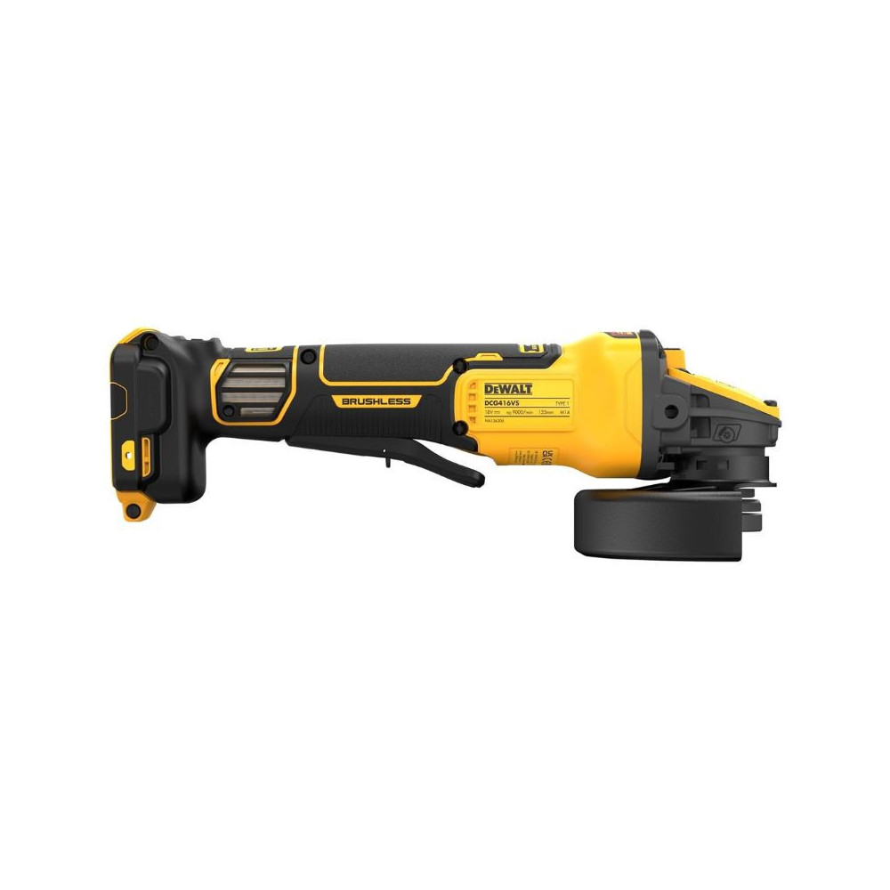 Meuleuse dangle 125 mm xr 18V advantage solo Dewalt DCG416VSN xj