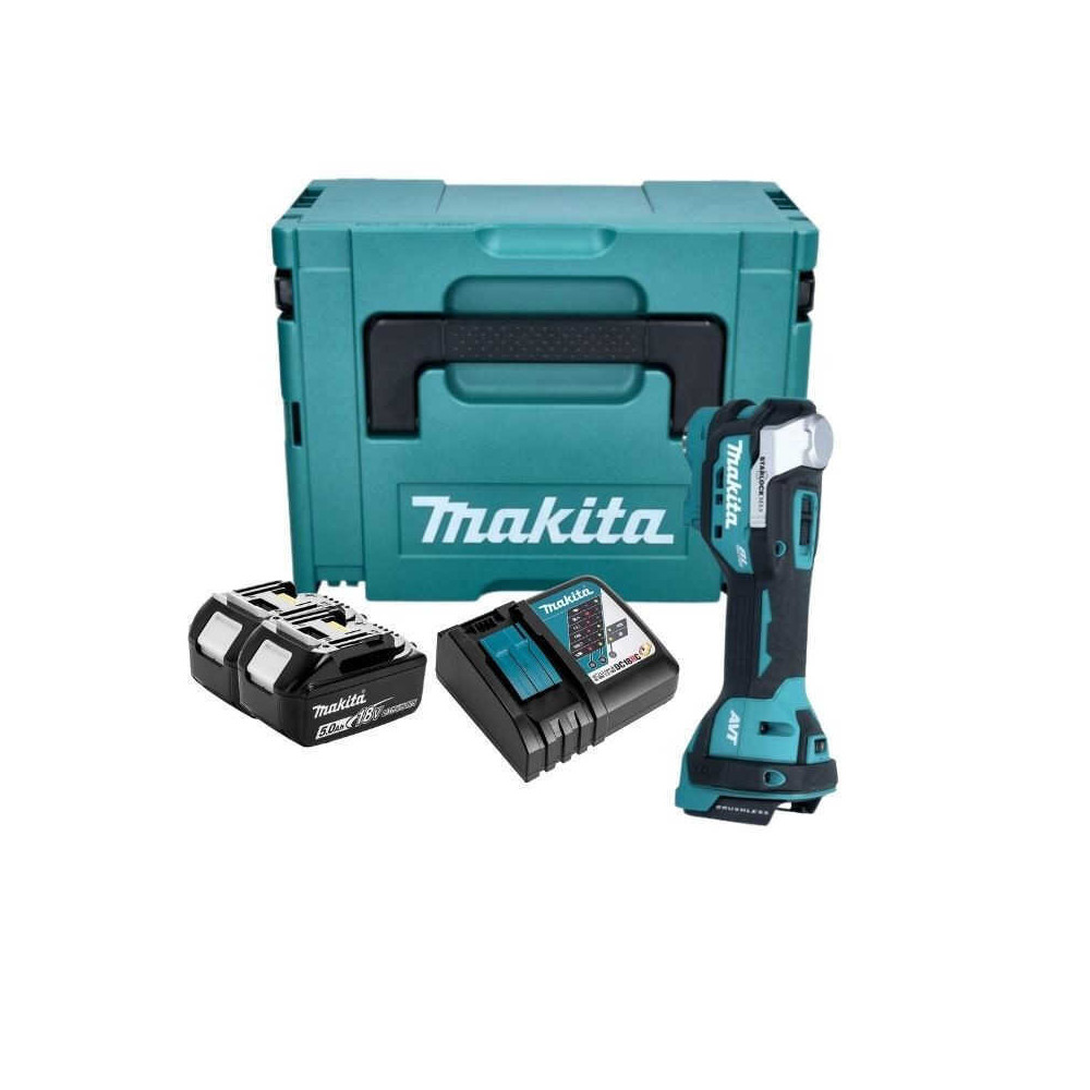 Decoupeur multifonctions 18V lxt 2X5AH en makpac Makita DTM52RTJ