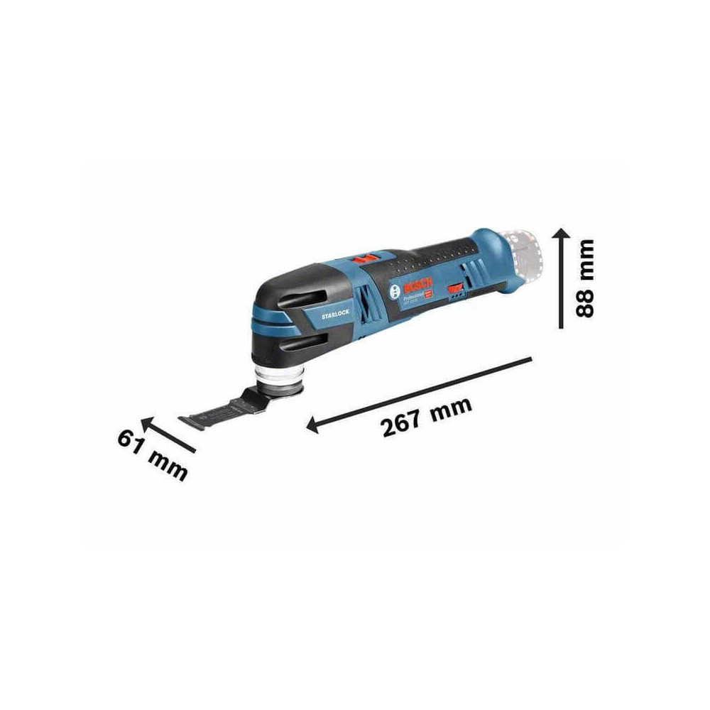 Decoupeur ponceur 12V produit seul gop 12V 28 Bosch 06018B5002