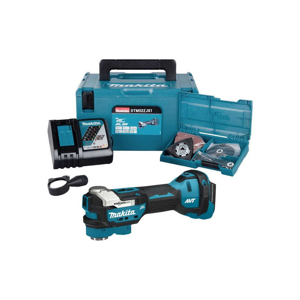 Outil multifonctions Makita solo DTM52ZJX1