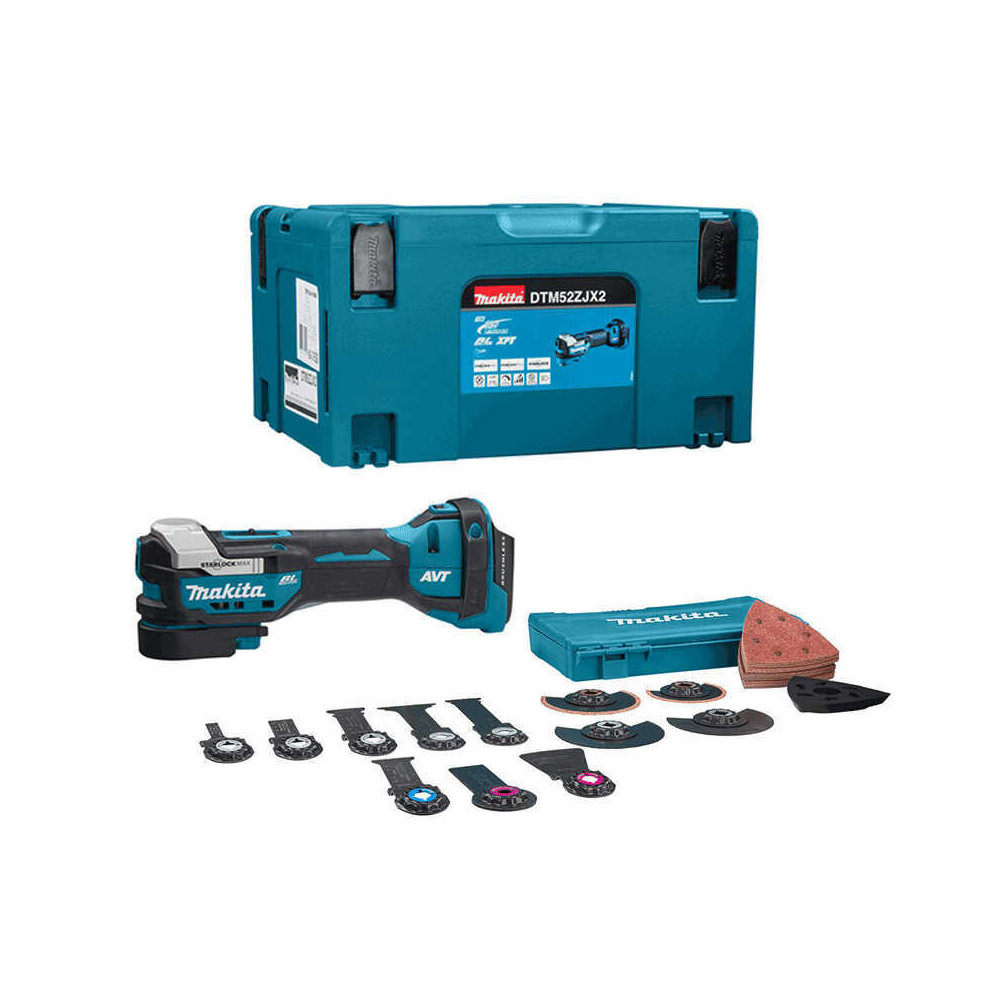 Outil multifonctions Makita DTM52ZJX2