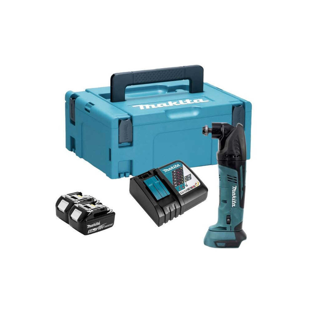 Outil multifonctions sans fil 18V 2X5AH en makpac Makita DTM50RTJ