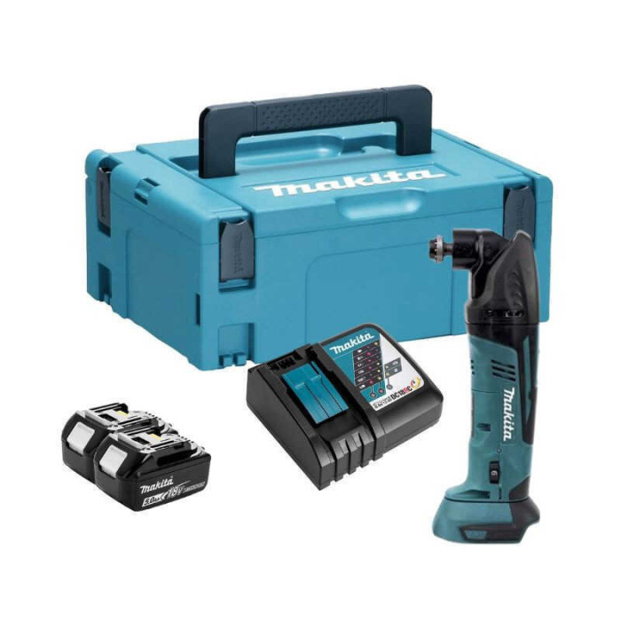 Outil multifonctions sans fil 18V 2X5AH en makpac Makita DTM50RTJ