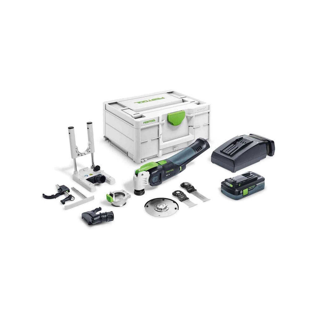 Outil oscillant vecturo osc 18 31 e set Festool 57851