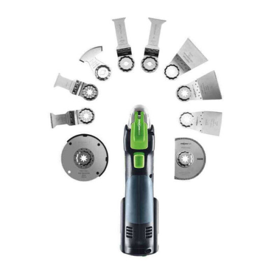 Outil oscillant osc 18 li e basic set vecturo Festool 574849