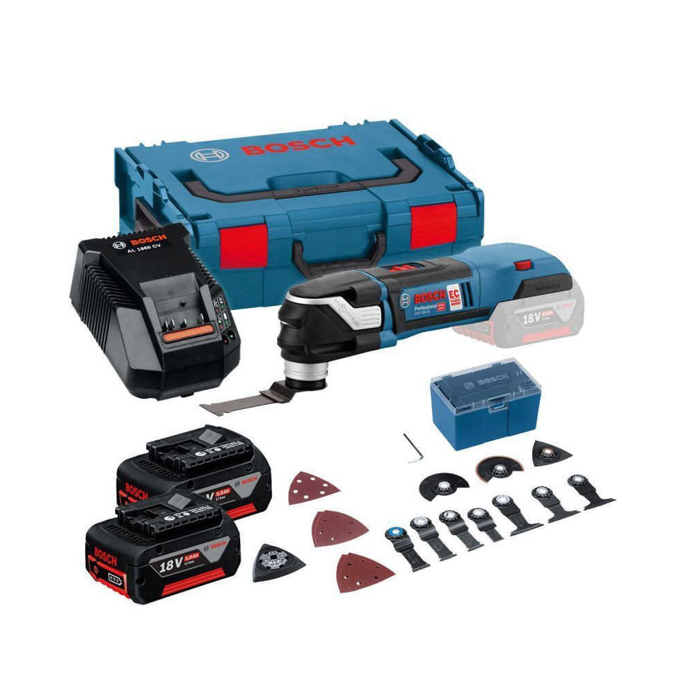 Decoupeur ponceur Bosch GOP18V 28 2X5