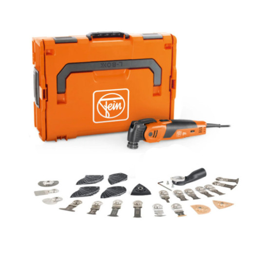 Outil multifonctions multimaster mm 700 max avec accessoires en coffret Fein 72296864000