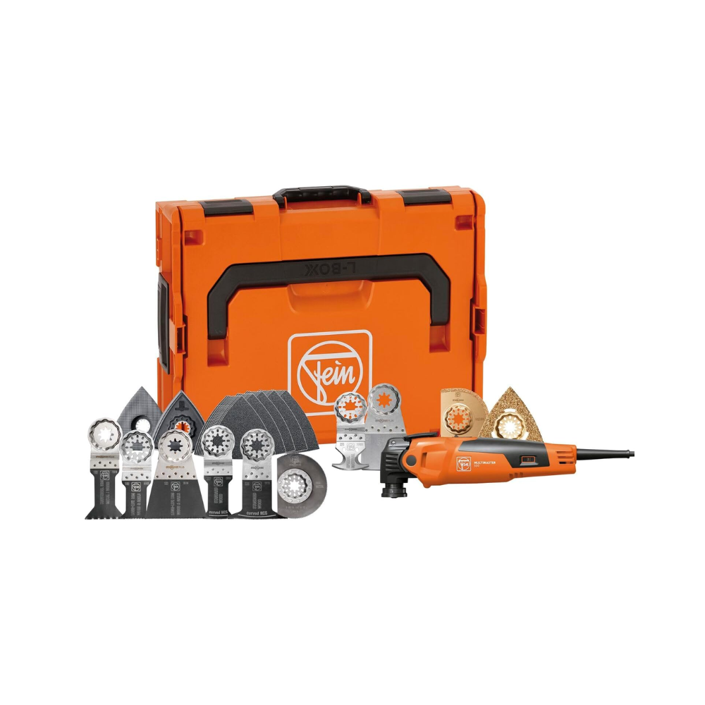 Outil multifonctions multimaster mm 500 plus top avec accessoires en coffret Fein 72296770000