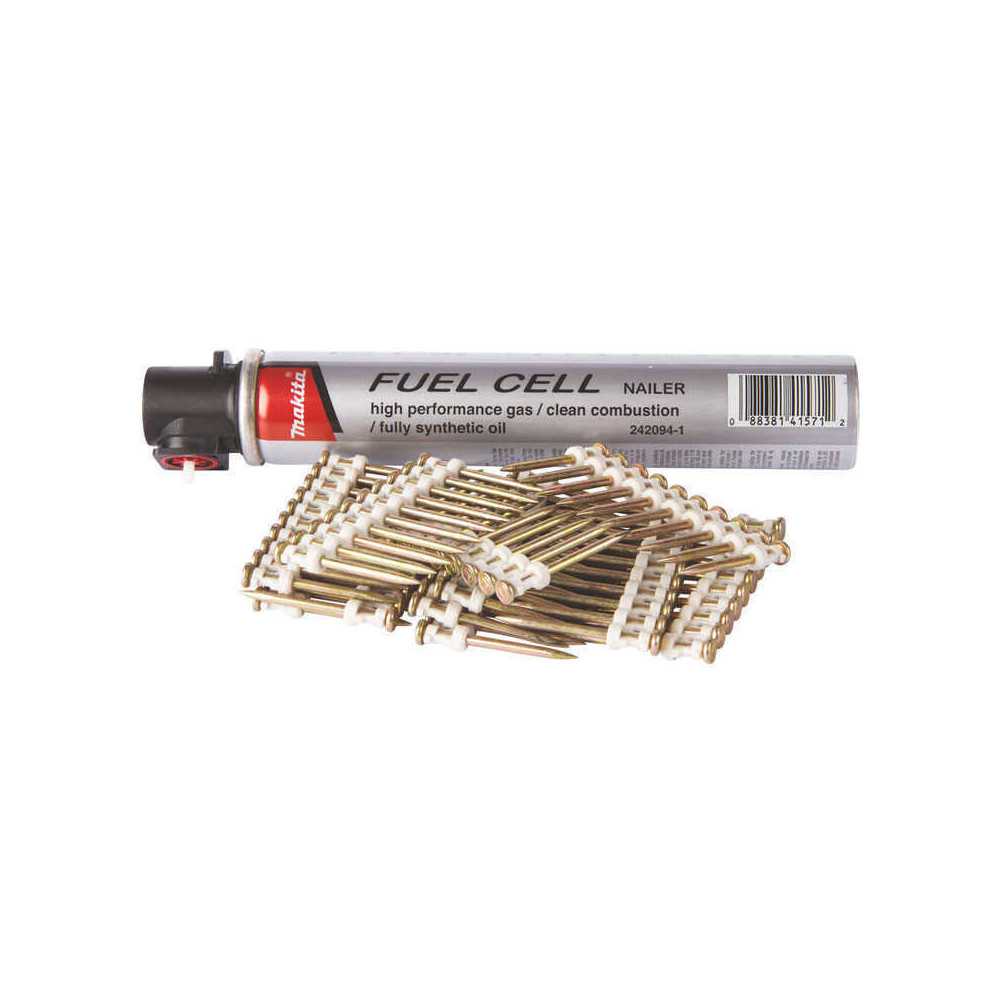 Clous avec cartouche de gaz pour cloueur a beton Makita 196294 4