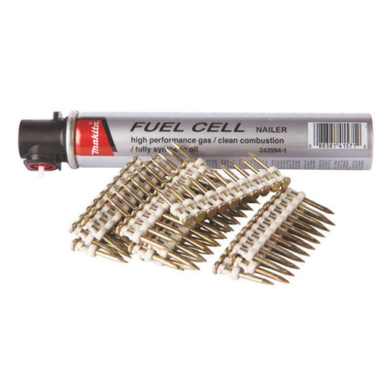 Clous avec cartouche de gaz pour cloueur a beton Makita 196292 8