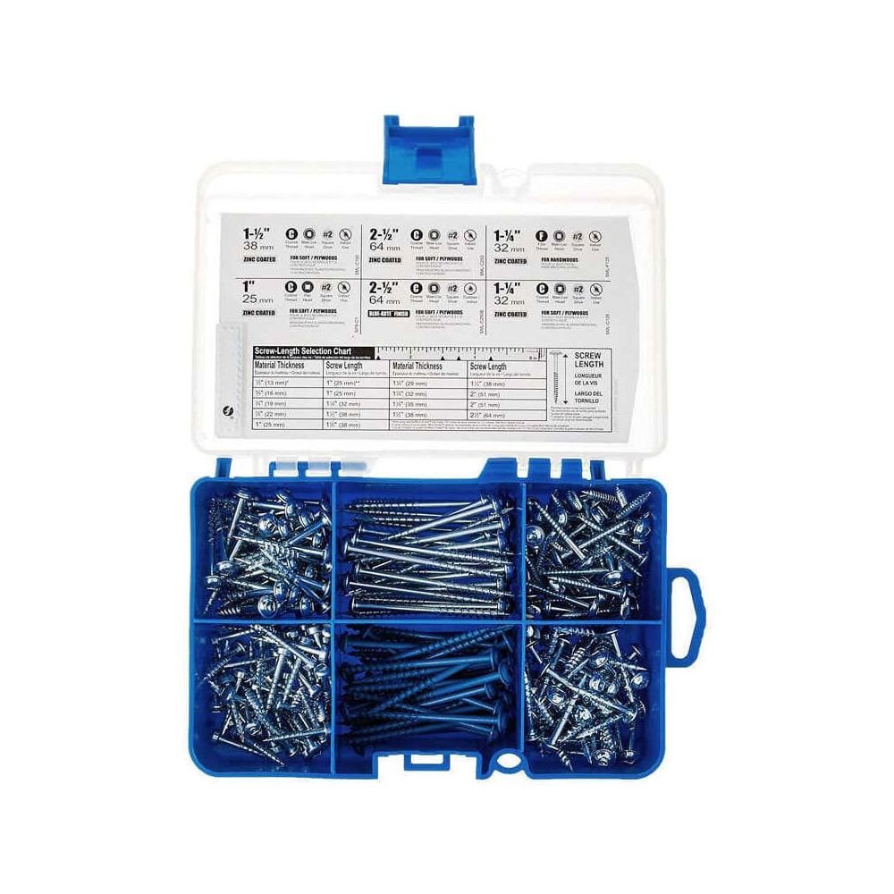 Coffret de vis a trou de poche kreg SK04