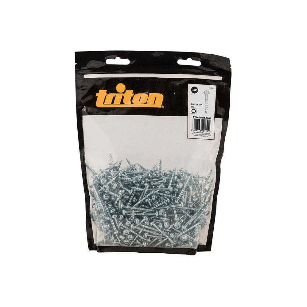 Vis en zinc pour percages dissimules TWSC8125500 triton 494580