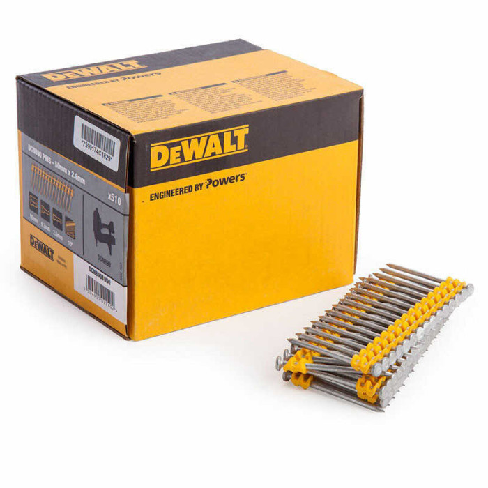 Clous 26X50 mm pour DCN890 Dewalt DCN8901050
