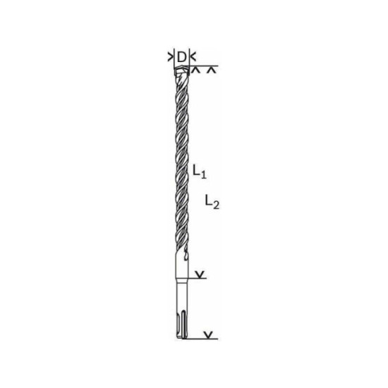Foret metal Bosch 2608596146